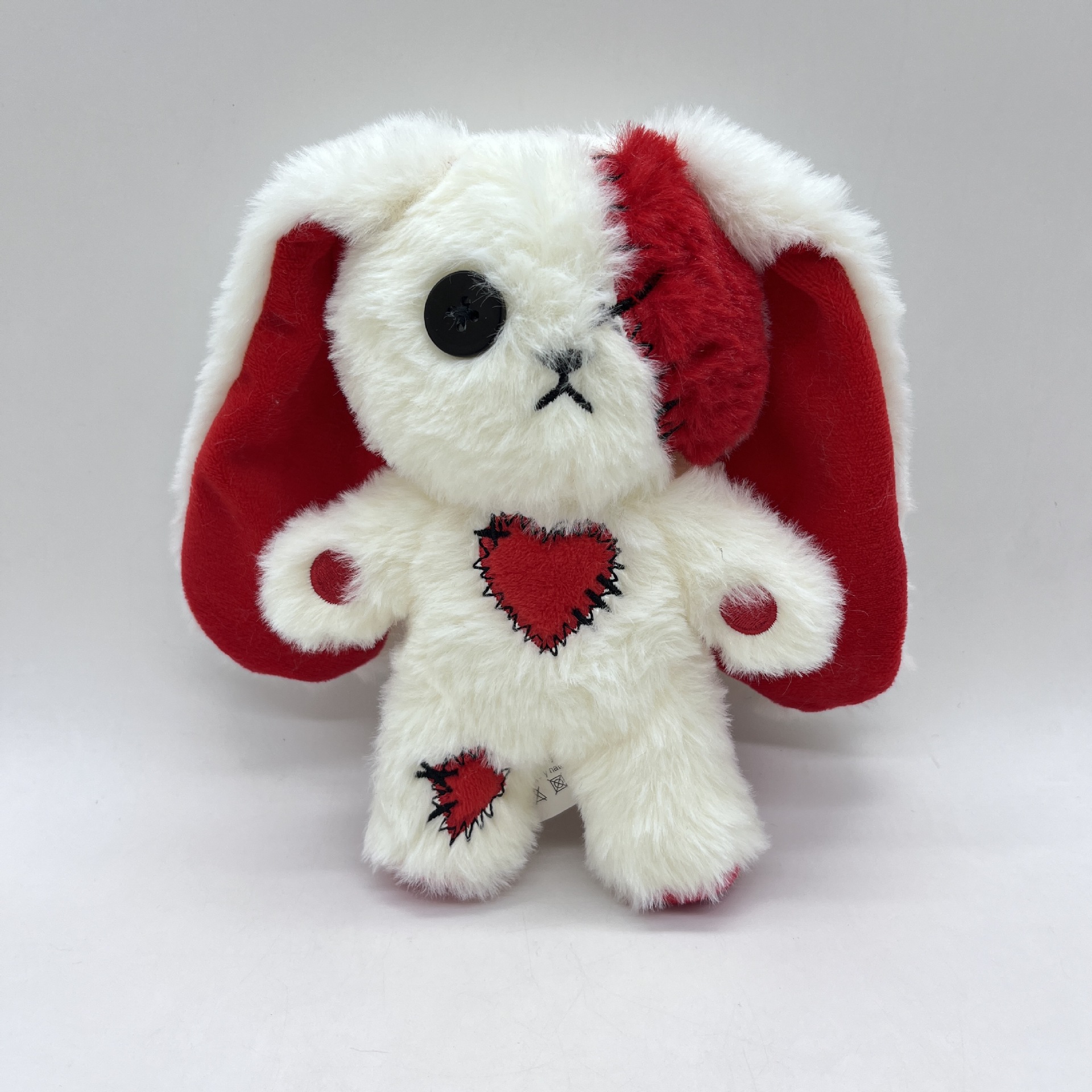 Patchwork Zombie Bunny Plush